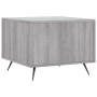 Engineered wood Sonoma gray coffee table 50x50x40 cm by vidaXL, Coffee table - Ref: Foro24-829344, Price: 40,15 €, Discount: %