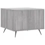 Engineered wood Sonoma gray coffee table 50x50x40 cm by vidaXL, Coffee table - Ref: Foro24-829344, Price: 39,75 €, Discount: %