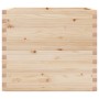 Jardinera madera maciza de pino 80x80x72 cm