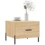 Mesa de centro madera contrachapada roble Sonoma 50x50x40 cm de vidaXL, Mesas de centro - Ref: Foro24-829418, Precio: 42,40 €...