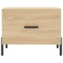 Mesa de centro madera contrachapada roble Sonoma 50x50x40 cm de vidaXL, Mesas de centro - Ref: Foro24-829418, Precio: 42,40 €...