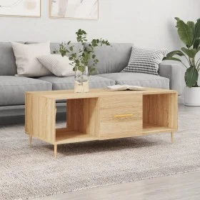 Couchtisch aus Sonoma-Eichensperrholz, 102 x 50 x 40 cm von vidaXL, Couchtisch - Ref: Foro24-829287, Preis: 49,45 €, Rabatt: %