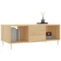 Couchtisch aus Sonoma-Eichensperrholz, 102 x 50 x 40 cm von vidaXL, Couchtisch - Ref: Foro24-829287, Preis: 49,45 €, Rabatt: %