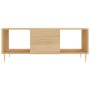 Mesa de centro madera contrachapada roble Sonoma 102x50x40 cm de vidaXL, Mesas de centro - Ref: Foro24-829287, Precio: 49,84 ...