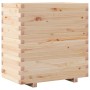 Jardinera madera maciza de pino 70x40x72 cm