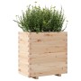 Jardinera madera maciza de pino 70x40x72 cm