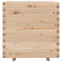 Jardinera madera maciza de pino 70x40x72 cm