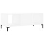 Couchtisch aus weißem Sperrholz, 102 x 50 x 40 cm von vidaXL, Couchtisch - Ref: Foro24-829300, Preis: 53,97 €, Rabatt: %