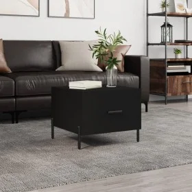 Couchtisch aus Sperrholz schwarz 50x50x40 cm von vidaXL, Couchtisch - Ref: Foro24-829414, Preis: 42,57 €, Rabatt: %