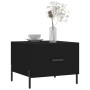 Mesa de centro madera contrachapada negro 50x50x40 cm de vidaXL, Mesas de centro - Ref: Foro24-829414, Precio: 42,91 €, Descu...