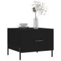 Mesa de centro madera contrachapada negro 50x50x40 cm de vidaXL, Mesas de centro - Ref: Foro24-829414, Precio: 42,57 €, Descu...