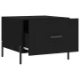 Mesa de centro madera contrachapada negro 50x50x40 cm de vidaXL, Mesas de centro - Ref: Foro24-829414, Precio: 42,57 €, Descu...