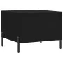 Mesa de centro madera contrachapada negro 50x50x40 cm de vidaXL, Mesas de centro - Ref: Foro24-829414, Precio: 42,57 €, Descu...