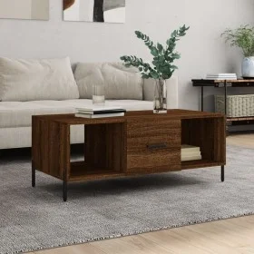 Couchtisch aus braunem Eichensperrholz, 102 x 50 x 40 cm von vidaXL, Couchtisch - Ref: Foro24-829315, Preis: 50,58 €, Rabatt: %