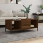 Couchtisch aus braunem Eichensperrholz, 102 x 50 x 40 cm von vidaXL, Couchtisch - Ref: Foro24-829315, Preis: 50,58 €, Rabatt: %