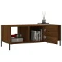 Couchtisch aus braunem Eichensperrholz, 102 x 50 x 40 cm von vidaXL, Couchtisch - Ref: Foro24-829315, Preis: 50,58 €, Rabatt: %