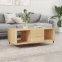 Mesa de centro madera contrachapada roble Sonoma 102x50x40 cm de vidaXL, Mesas de centro - Ref: Foro24-829279, Precio: 46,92 ...