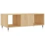 Mesa de centro madera contrachapada roble Sonoma 102x50x40 cm de vidaXL, Mesas de centro - Ref: Foro24-829279, Precio: 46,92 ...