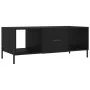 Black plywood coffee table 102x50x40 cm by vidaXL, Coffee table - Ref: Foro24-829309, Price: 52,90 €, Discount: %