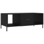 Mesa de centro madera contrachapada negro 102x50x40 cm de vidaXL, Mesas de centro - Ref: Foro24-829309, Precio: 53,39 €, Desc...