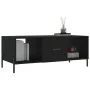 Black plywood coffee table 102x50x40 cm by vidaXL, Coffee table - Ref: Foro24-829309, Price: 52,90 €, Discount: %