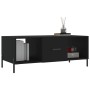 Mesa de centro madera contrachapada negro 102x50x40 cm de vidaXL, Mesas de centro - Ref: Foro24-829309, Precio: 53,39 €, Desc...