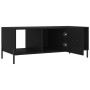Mesa de centro madera contrachapada negro 102x50x40 cm de vidaXL, Mesas de centro - Ref: Foro24-829309, Precio: 53,39 €, Desc...