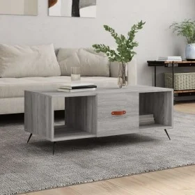 Sonoma Couchtisch aus grauem Sperrholz 102x50x40 cm von vidaXL, Couchtisch - Ref: Foro24-829274, Preis: 48,94 €, Rabatt: %