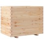Jardinera madera maciza de pino 90x60x72 cm