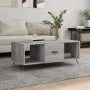 Mesa de centro madera contrachapada gris Sonoma 102x50x40 cm de vidaXL, Mesas de centro - Ref: Foro24-829274, Precio: 48,94 €...