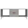 Sonoma Couchtisch aus grauem Sperrholz 102x50x40 cm von vidaXL, Couchtisch - Ref: Foro24-829274, Preis: 49,36 €, Rabatt: %