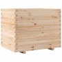 Jardinera madera maciza de pino 90x60x72 cm