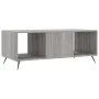 Mesa de centro madera contrachapada gris Sonoma 102x50x40 cm de vidaXL, Mesas de centro - Ref: Foro24-829274, Precio: 48,94 €...
