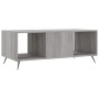 Sonoma Couchtisch aus grauem Sperrholz 102x50x40 cm von vidaXL, Couchtisch - Ref: Foro24-829274, Preis: 49,36 €, Rabatt: %
