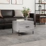 Mesa de centro madera contrachapada gris Sonoma 50x50x40 cm de vidaXL, Mesas de centro - Ref: Foro24-829424, Precio: 43,77 €,...