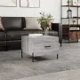 Mesa de centro madera contrachapada gris Sonoma 50x50x40 cm de vidaXL, Mesas de centro - Ref: Foro24-829424, Precio: 43,43 €,...