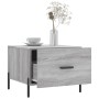 Mesa de centro madera contrachapada gris Sonoma 50x50x40 cm de vidaXL, Mesas de centro - Ref: Foro24-829424, Precio: 43,77 €,...