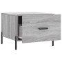 Mesa de centro madera contrachapada gris Sonoma 50x50x40 cm de vidaXL, Mesas de centro - Ref: Foro24-829424, Precio: 43,77 €,...