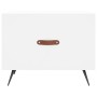 Weißer Couchtisch aus Holzwerkstoff, 50 x 50 x 40 cm von vidaXL, Couchtisch - Ref: Foro24-829332, Preis: 41,45 €, Rabatt: %