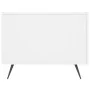 Weißer Couchtisch aus Holzwerkstoff, 50 x 50 x 40 cm von vidaXL, Couchtisch - Ref: Foro24-829332, Preis: 41,09 €, Rabatt: %