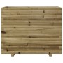 Jardinera madera de pino impregnada 90x60x72 cm