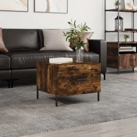 Couchtisch aus geräuchertem Eichensperrholz, 50 x 50 x 40 cm von vidaXL, Couchtisch - Ref: Foro24-829422, Preis: 42,14 €, Rab...