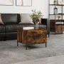 Couchtisch aus geräuchertem Eichensperrholz, 50 x 50 x 40 cm von vidaXL, Couchtisch - Ref: Foro24-829422, Preis: 42,14 €, Rab...