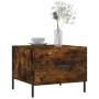 Couchtisch aus geräuchertem Eichensperrholz, 50 x 50 x 40 cm von vidaXL, Couchtisch - Ref: Foro24-829422, Preis: 42,51 €, Rab...