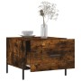 Couchtisch aus geräuchertem Eichensperrholz, 50 x 50 x 40 cm von vidaXL, Couchtisch - Ref: Foro24-829422, Preis: 42,51 €, Rab...