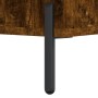 Couchtisch aus geräuchertem Eichensperrholz, 50 x 50 x 40 cm von vidaXL, Couchtisch - Ref: Foro24-829422, Preis: 42,51 €, Rab...