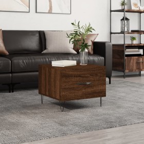 Couchtisch aus braunem Eichensperrholz, 50 x 50 x 40 cm von vidaXL, Couchtisch - Ref: Foro24-829394, Preis: 36,91 €, Rabatt: %