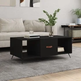 Couchtisch aus Sperrholz schwarz 102x50x40 cm von vidaXL, Couchtisch - Ref: Foro24-829269, Preis: 50,40 €, Rabatt: %