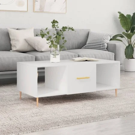 Couchtisch aus weißem Sperrholz, 102 x 50 x 40 cm von vidaXL, Couchtisch - Ref: Foro24-829284, Preis: 51,05 €, Rabatt: %