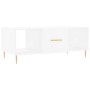 Couchtisch aus weißem Sperrholz, 102 x 50 x 40 cm von vidaXL, Couchtisch - Ref: Foro24-829284, Preis: 51,51 €, Rabatt: %